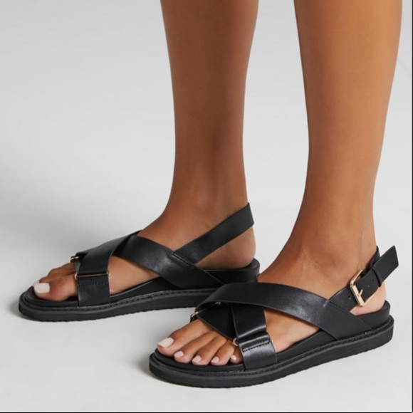 Snakeskin Embossed Slingback Sandal NWOT - Picture 2 of 9